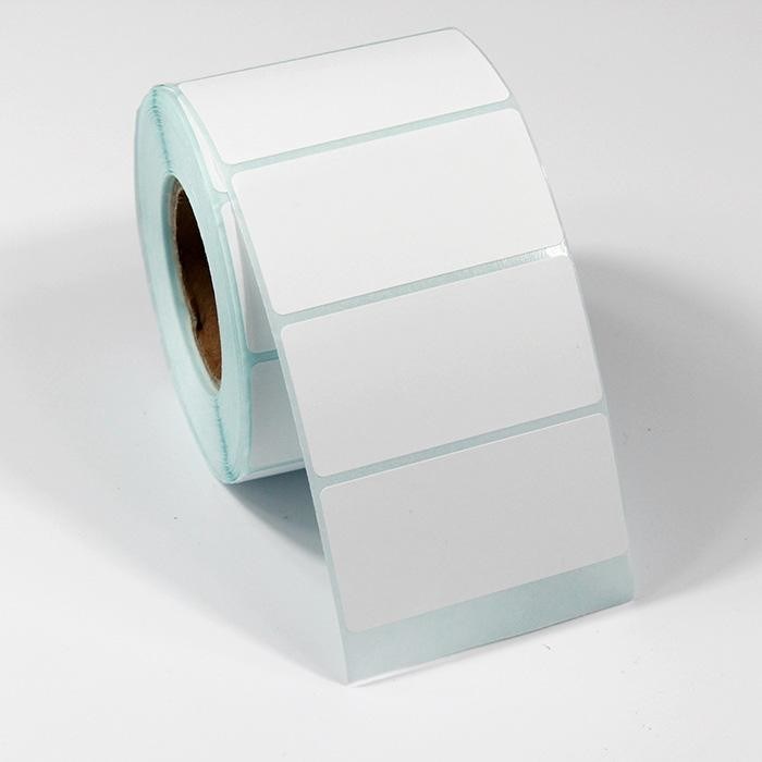 4" x 3" Adhesive roll blank coated art paper address labels stickers