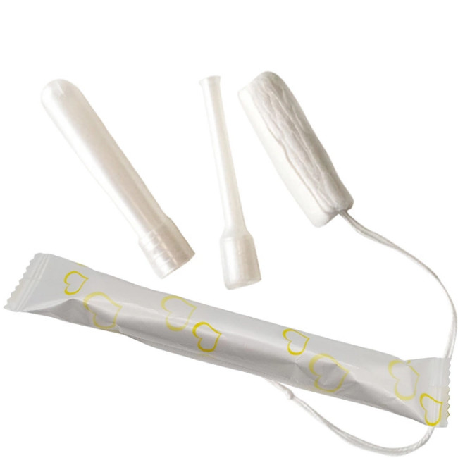 Wholesale organic cotton tampons women period tampons Plastic