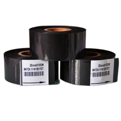 30mm*100m Hot foil ribbon /date coding foil for expiry date coding