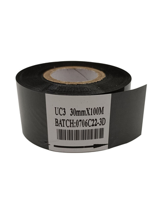 30mm * 100m  New Black Hot Foil Printing Roll for HP241