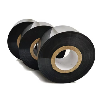 Black red black gold silver color hot stamp foil 30 mm date coding thermal ribbon stamping for batch printing