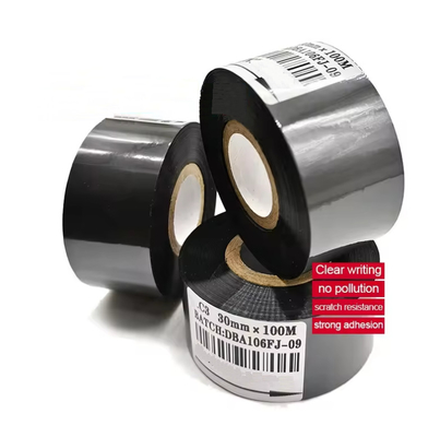 Hot coding foil HC3 SCF900 25mm 30mm *100M black hot stamping ribbon for HP241B HP241 date printer