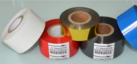 Hot coding foil HC3 SCF900 25mm 30mm *100M black hot stamping ribbon for HP241B HP241 date printer