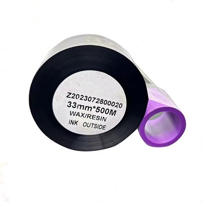 compatible Domino markem linx videojet TTO ribbon 33*500m 33*600m thermal transfer ribbon for packaging printer machine