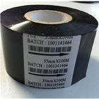 Black 30mm width 120M length hot stamping foil date coding ribbon with MSDS certification