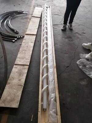 Factory directly supply Plastic PP screw conveyors for food industrial powder
