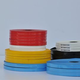 Colored 8mm/9mm/10mm*1000m Hot Stamping Ribbon Foil For Date Coder Cable&Pipe Marking Tape