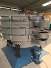 High Frequency Round Multi Deck Rotary SS316 vibrating sieve for fruit juice filtration vibrating separator machine