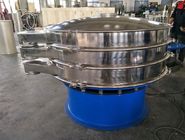 High Frequency Round Multi Deck Rotary SS316 vibrating sieve for fruit juice filtration vibrating separator machine
