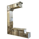 C / Z Shape Ore Grain  Plate Vertical Chain Bucket Elevator Machine For Partical