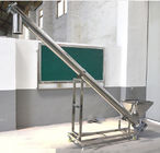 Flexible shaftless screw auger conveyor for powder granuler grain rice