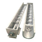 Stainless steel pellet plastic powder transfer screw conveyors screw feed incline auger conveyor