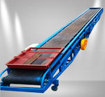 Customized Portable Adjustable Movable  Standard Belt conveyors For Bark Chips