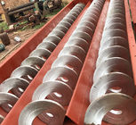 Customized  Leveling  / Inclined screw conveyors are  for feeding, conveying, mixing and blending salt, coal, lime