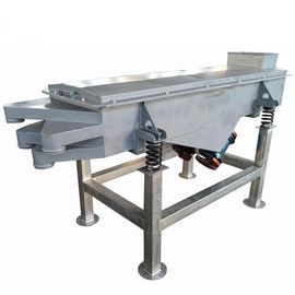 Good Quality  1-5  layers  Linear motion vibrating screen machine square type vibrating screen classifier for soya beans