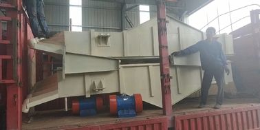 Good quality 1-5 Layers Coated Slurry linear vibrating screen/ linear vibrating separator