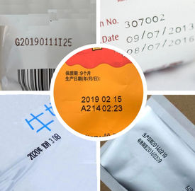 Date code ribbon black color hot stamping foil for expiry date batch No printing machine