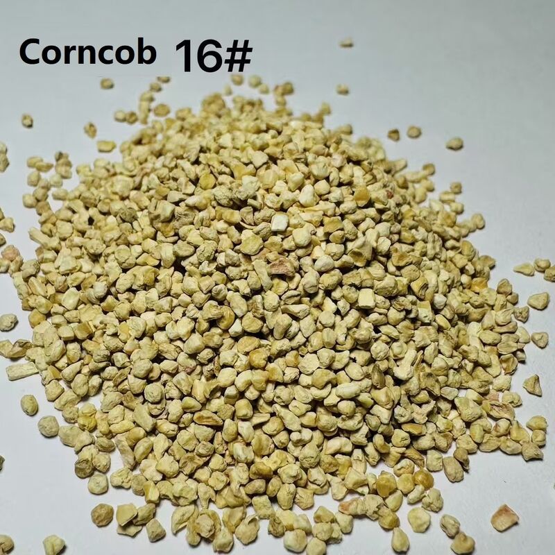 20/40#  High-Quality Corn Cob Grit Manufacturers Corn Cob Grit Suppliers and Corn Cob Media for Blasting
