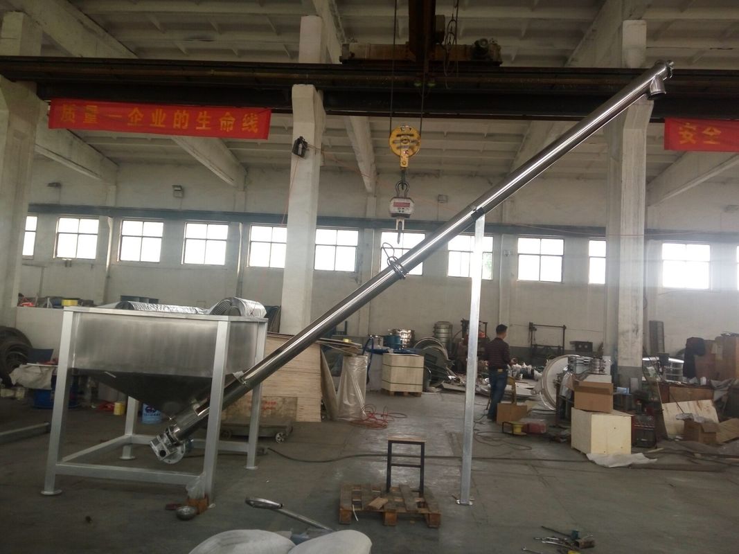 Customized  Standard/  Vertical  / Inclined / leveling  screw conveyors For Conveying Cement