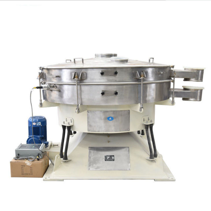 High Frequency Round Multi Deck Ultrasonic tumbler screen Fish meal feed swing sieve machine manufacturer