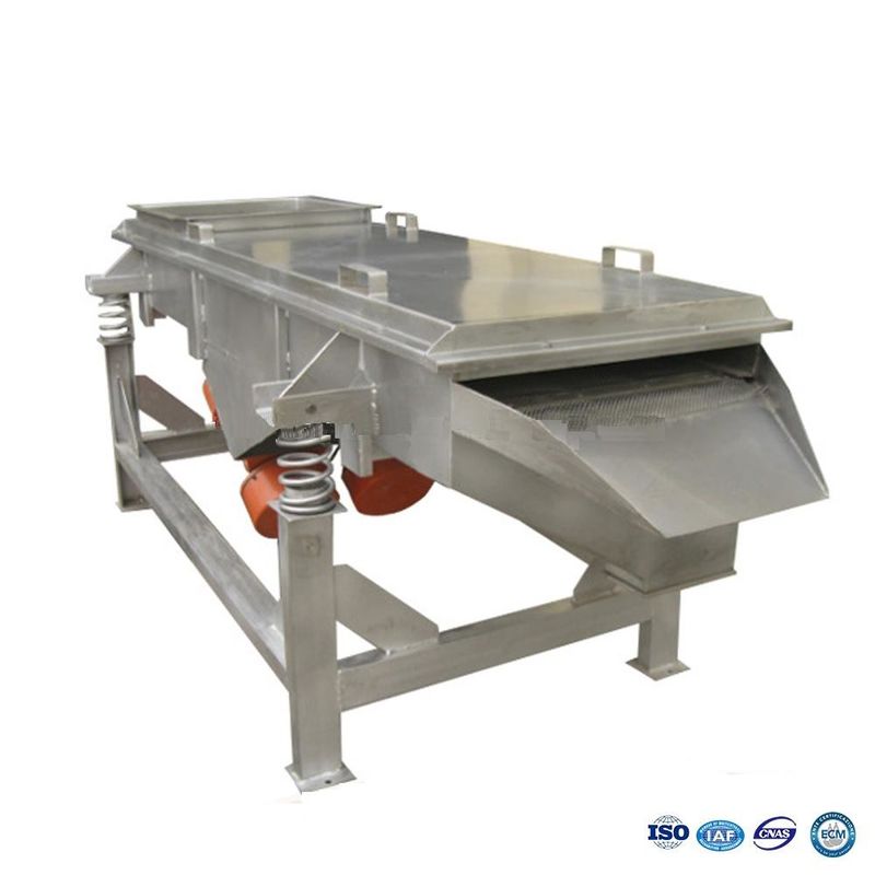 1-5 layers High Frequency  Light linear vibrating screen for coal powder