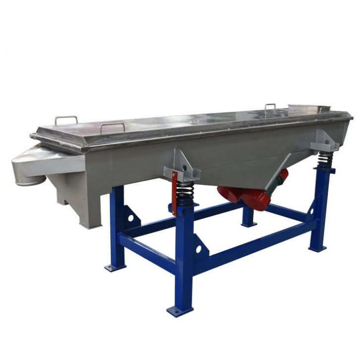 1-5 layers High Frequency carbon steel linear vibrating screen for river sand grading machine