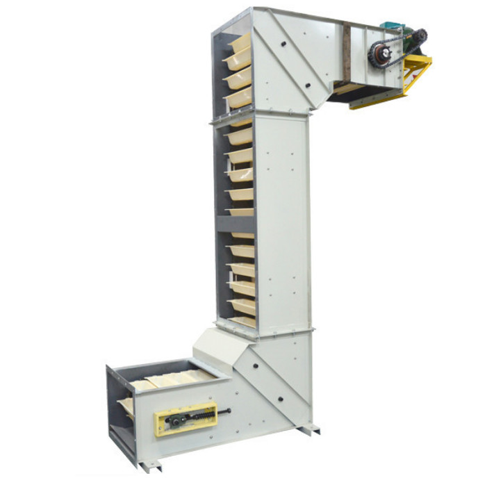 Multiple outlet 2l feeding z type bucket elevator machine for sale